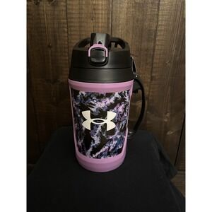 Under Armour Playmaker 64oz Insulated Water Jug Chainlink Fence Hanger New